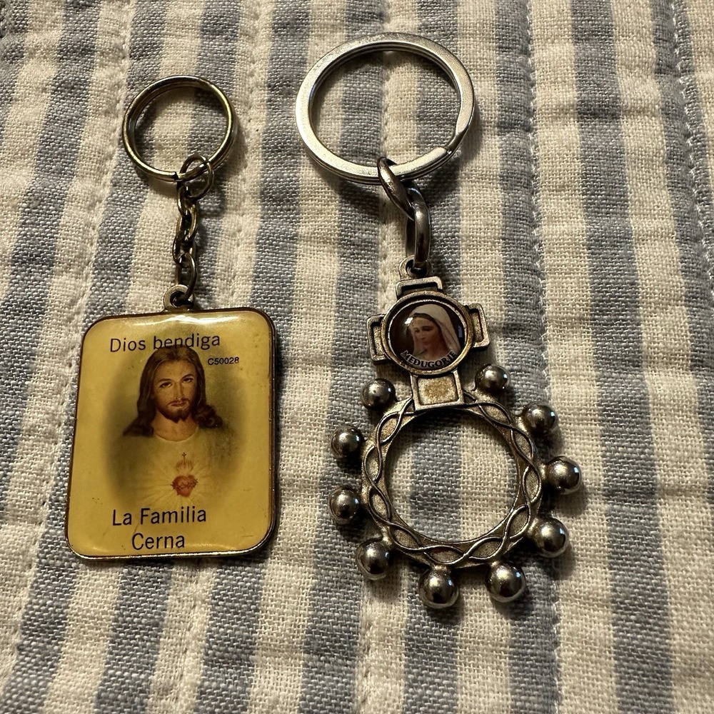 Religious‎  Souvenir Keychain , Set of 2
